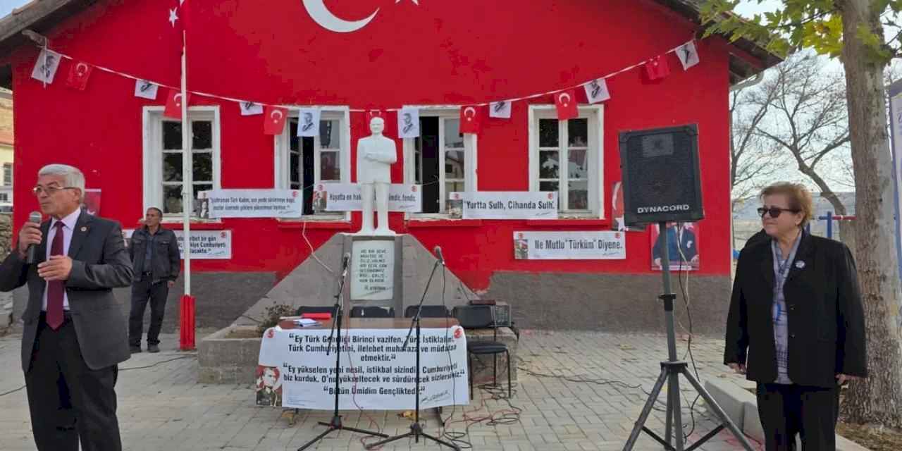 Atatürk’ün Atayurdu Taşkale’de anlamlı 10 Kasım