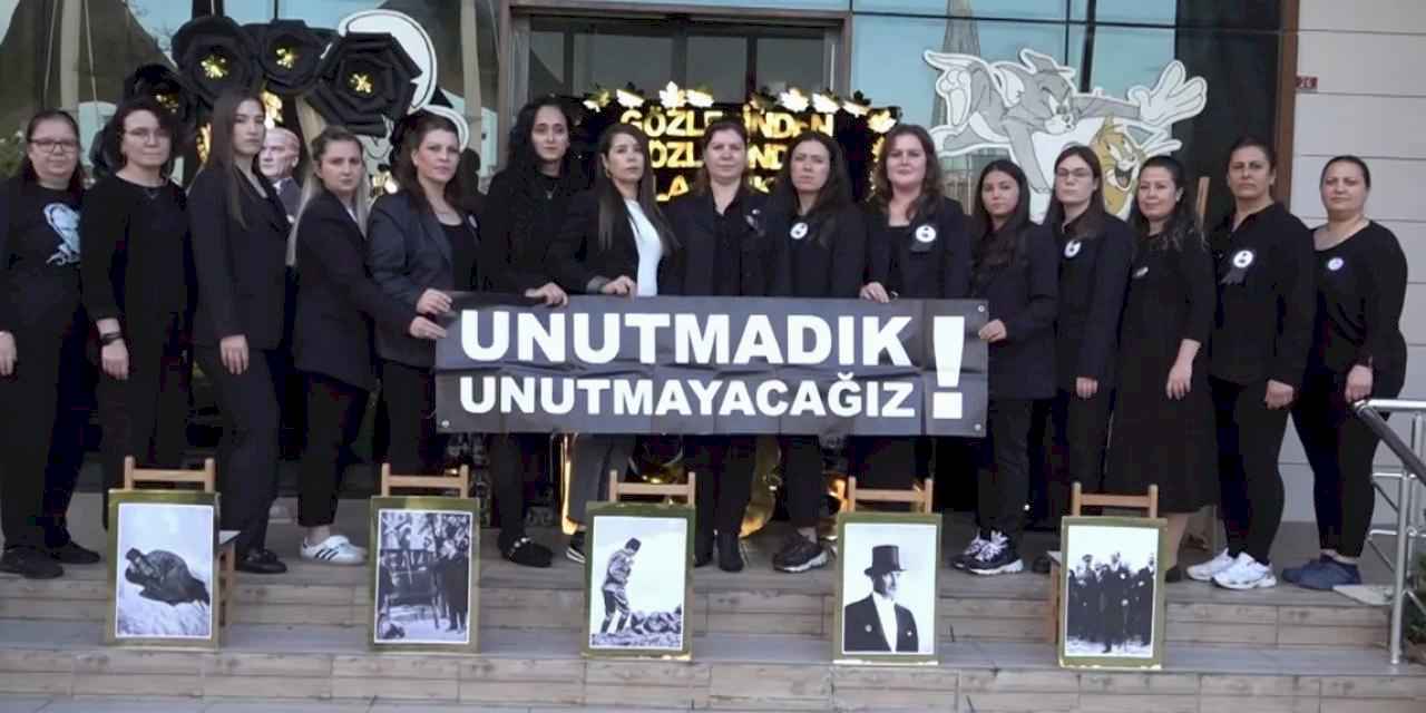 Manisa'da 10 Kasım anması