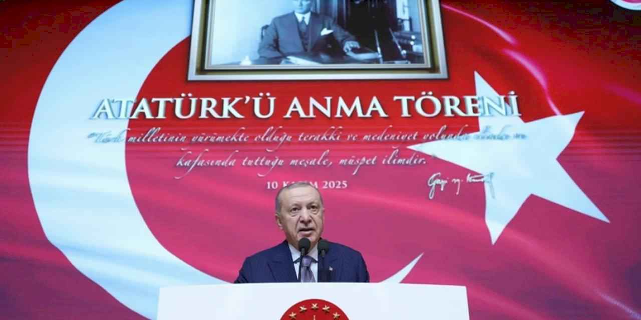 Cumhurbaşkanı Erdoğan: Gazi Mustafa Kemal’in yol haritası 102 yıldır rehberimiz