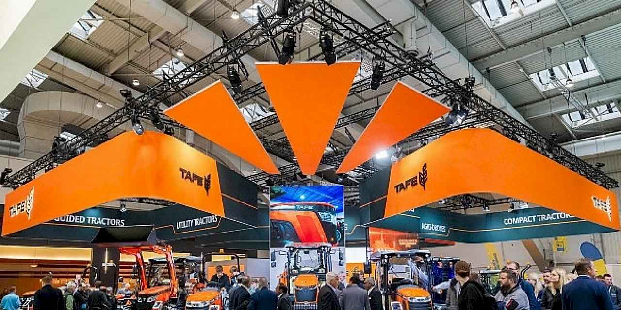 TAFE, Agritechnica 2025'te EVX75 Elektrikli Hibrit Traktörü ve Terra Vista sistemini tanıttı