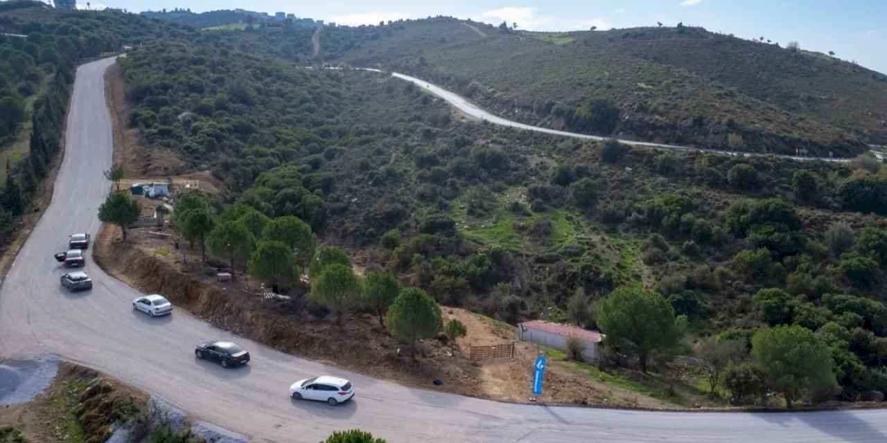İzmir Güzelbahçe Payamlı yolu açıldı