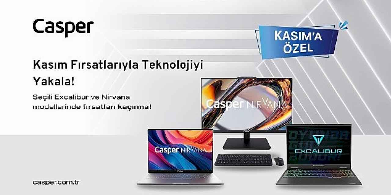 Kasım ayında Casper'dan yaşama hız katacak indirim kampanyası