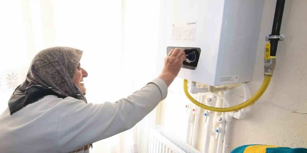 Konya Büyükşehir'den doğal gaz için 'kombi' desteği