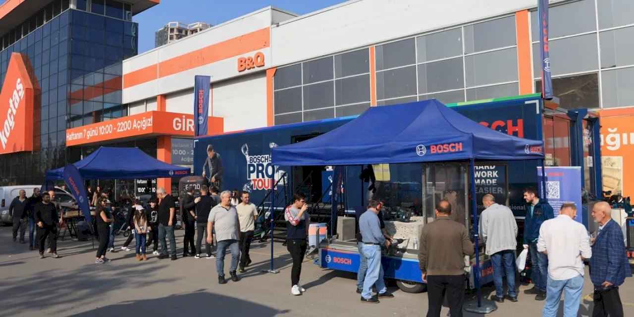 Bosch Pro Tour, Koçtaş Kartal Mağazası’nda   Profesyonellerle Buluştu