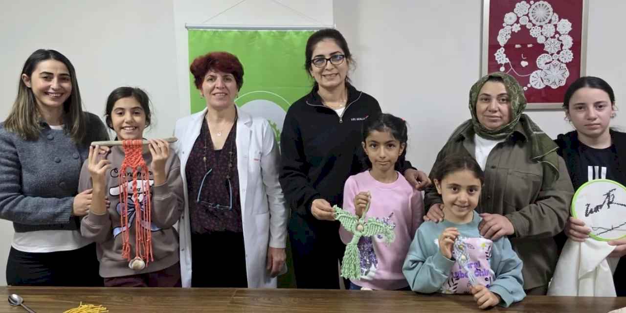 Sakarya'da ara tatil atölyelerle renklendi