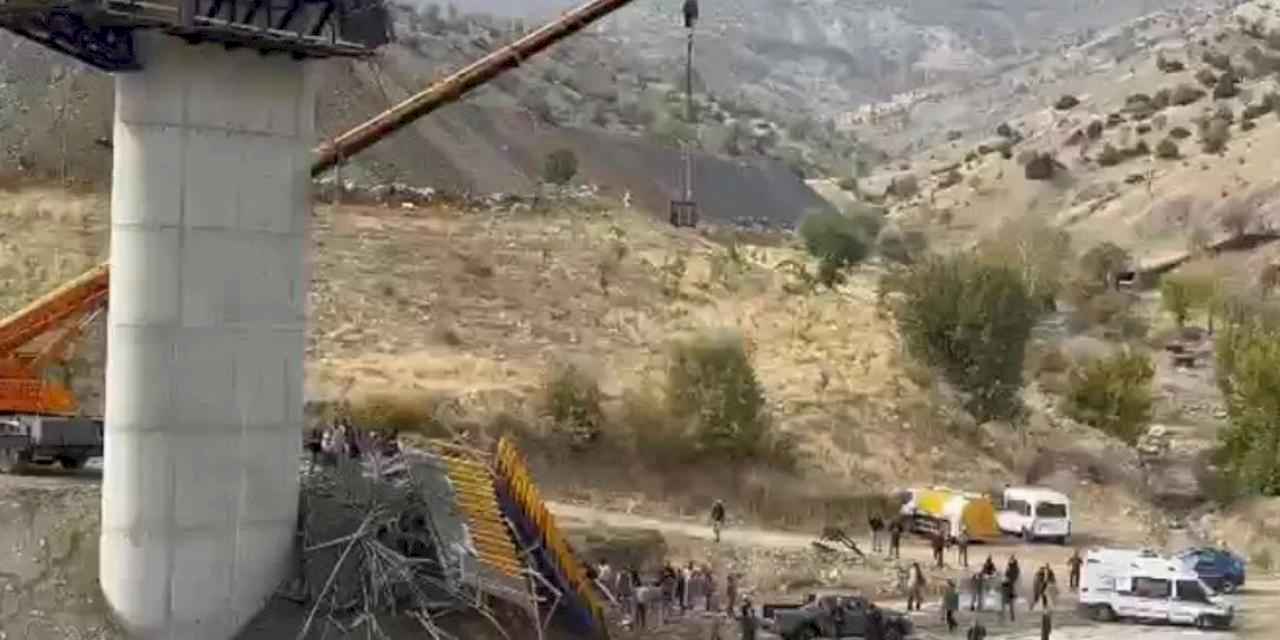 Diyarbakır Kulp’ta köprü inşaatında iş kazası: 4 işçi ölü, 1 ağır yaralı