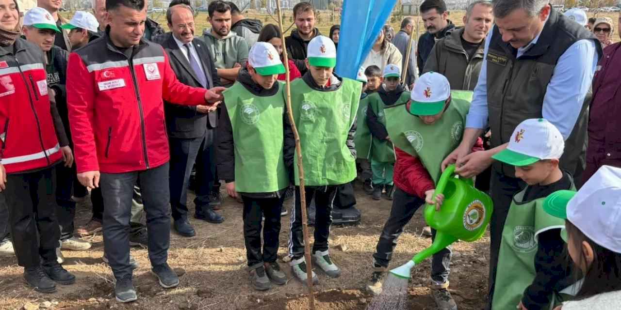 Erzurum’da 'Aile Hatıra Ormanı' kuruldu