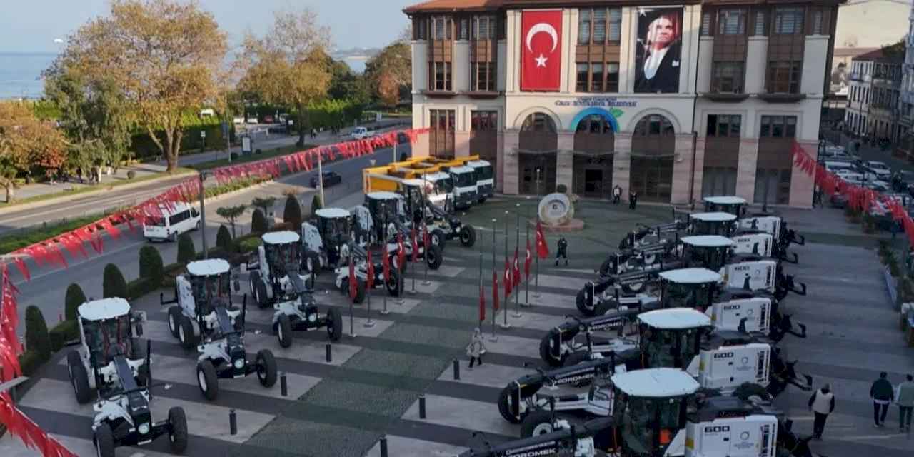 Ordu Büyükşehir'in araç filosu her geçen gün genişliyor