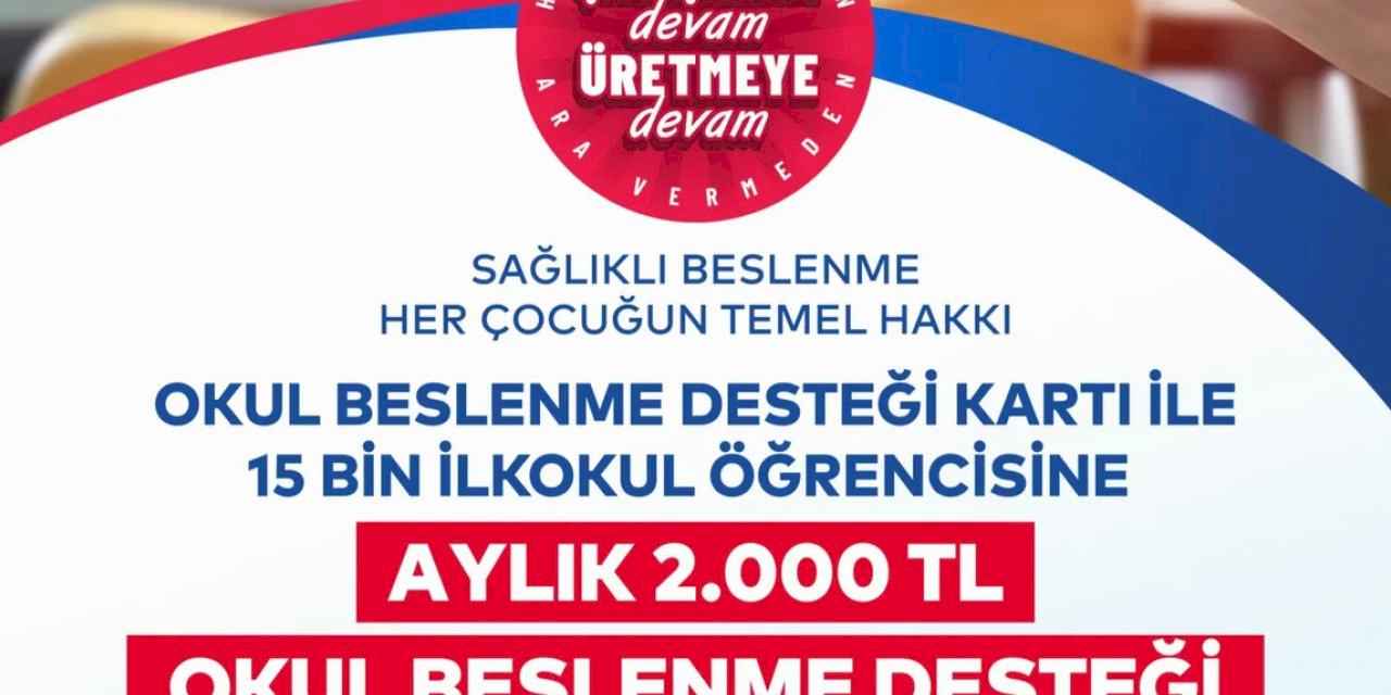 İBB’den İlkokul Öğrencilerine Okul Beslenme Desteği