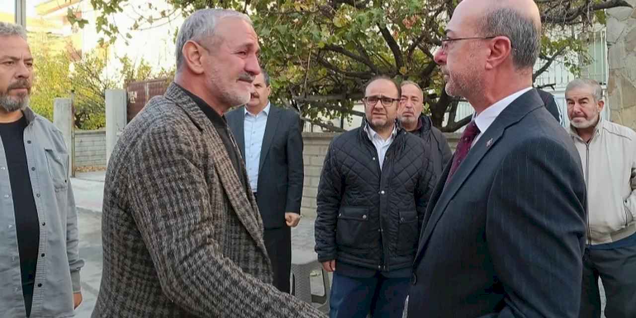 Konya Selçuklu'da Başkan Pekyatırmacı'dan şehit ailesine ziyaret