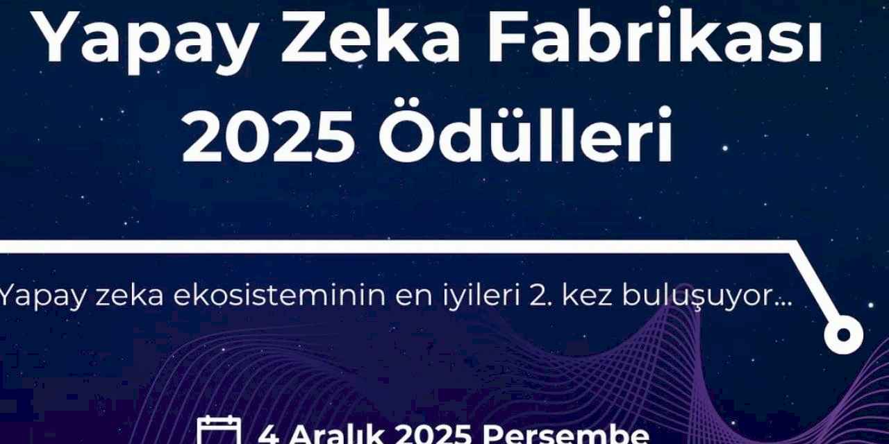 Yapay Zekâ Fabrikası Ödüllerine Başvurular Başladı