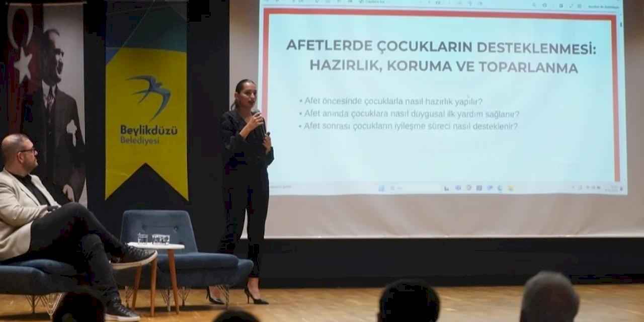 İstanbul Beylikdüzü’nde afet yönetiminde kadın ve çocuk vurgusu