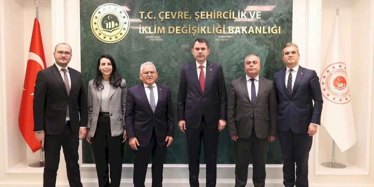 Memduh Büyükkılıç'tan Bakan Kurum'a ziyaret