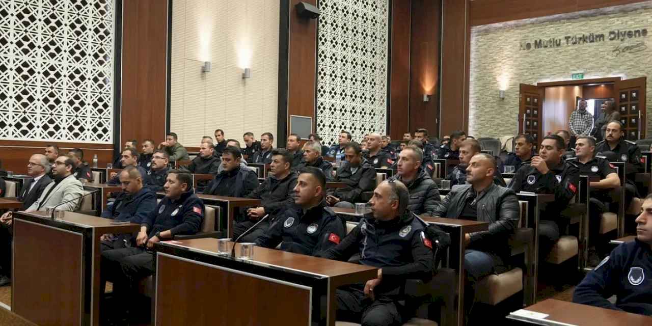 Ankara Keçiören Zabıtası’na 'Denetim ve Mevzuat' eğitimi