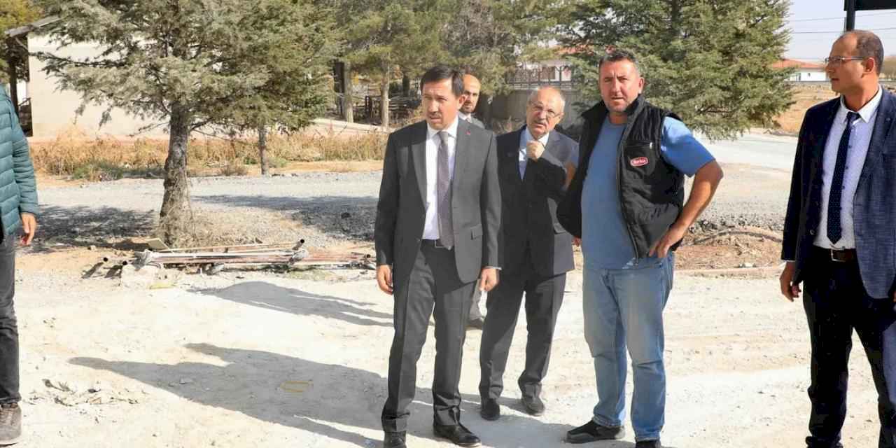 Başkan Kılca, Kızören ve Köseali’de yatırımları inceledi