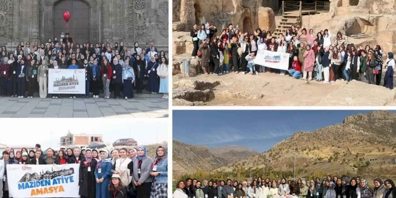 'Maziden Atiye' kültür yolculuğu sürüyor