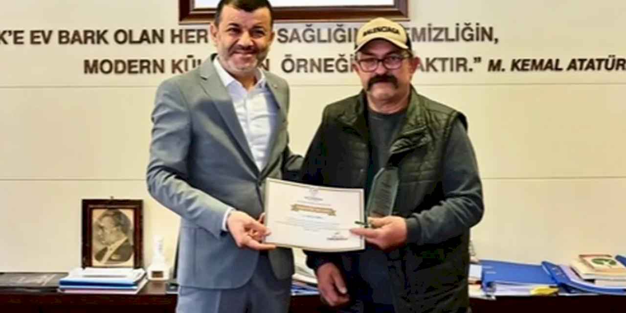 Denizli'de Başkan Çavuşoğlu’ndan kahraman sürücüye teşekkür