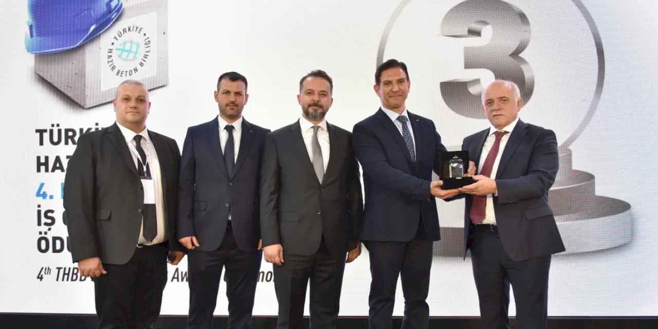 Türkiye Hazır Beton Birliğinin 4. Mavi Baret İş Güvenliği Ödülleri Sahiplerini Buldu