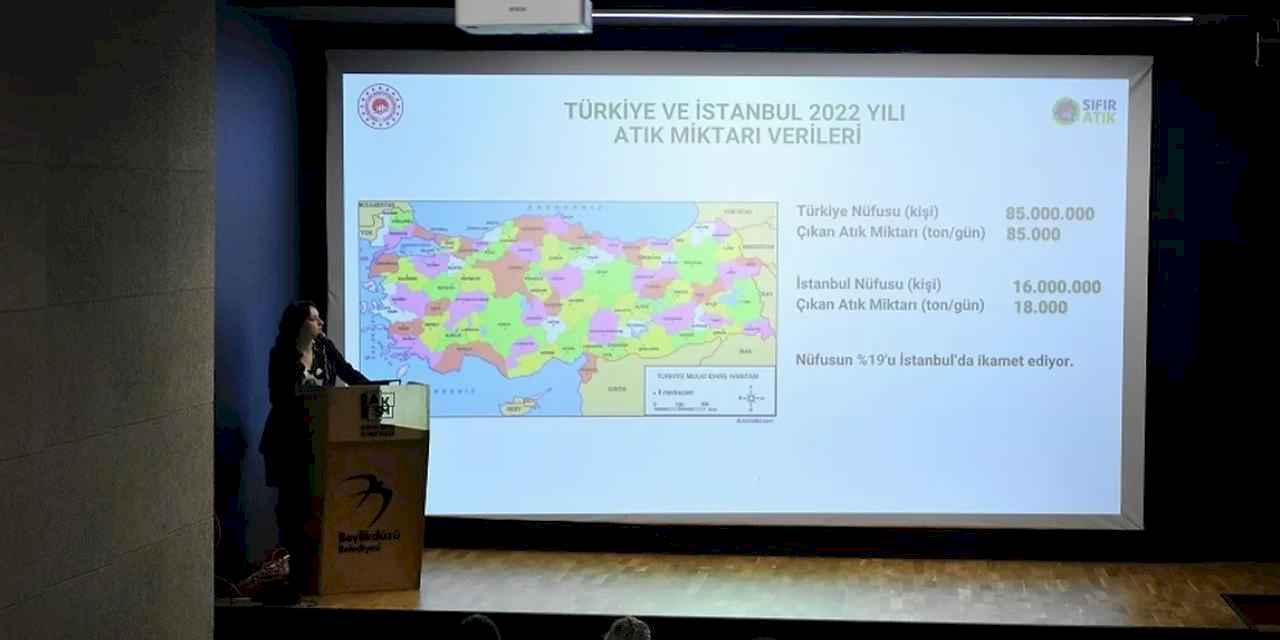 İstanbul Beylikdüzü'nde site yöneticilerine 'sıfır atık' eğitimi