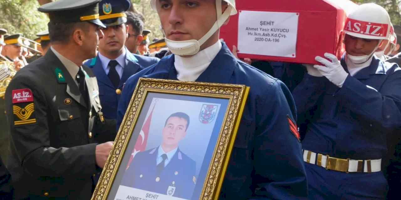 'Keşke'si gerçek oldu..! Şehit astsubay Ahmet Yasir Kuyucu Konya'da gözyaşlarıyla uğurlandı