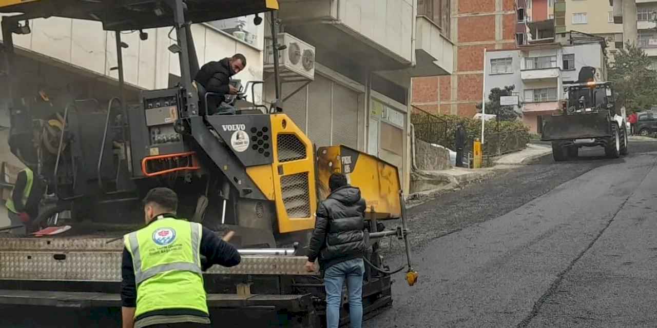 Trabzon’da kış öncesi yol çalışmaları hızlandı