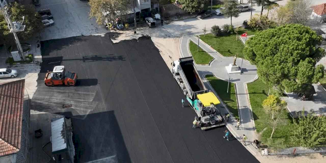 Balıkesir Sarıbeyler Mahallesi modern yoluna kavuştu