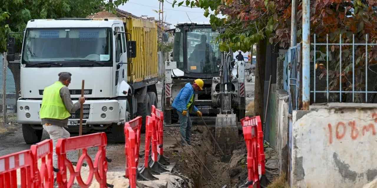 Malatya’nın içme suyu şebekesi yenileniyor