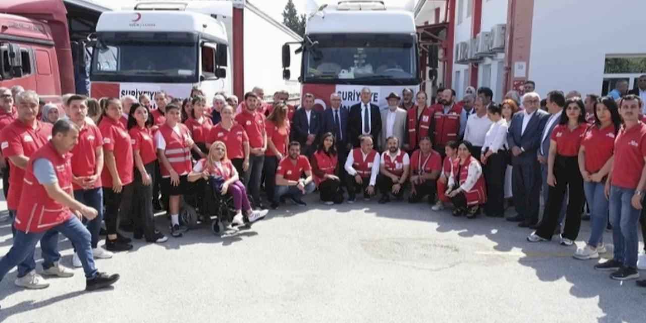 Adana’dan Gazze’ye insani yardım