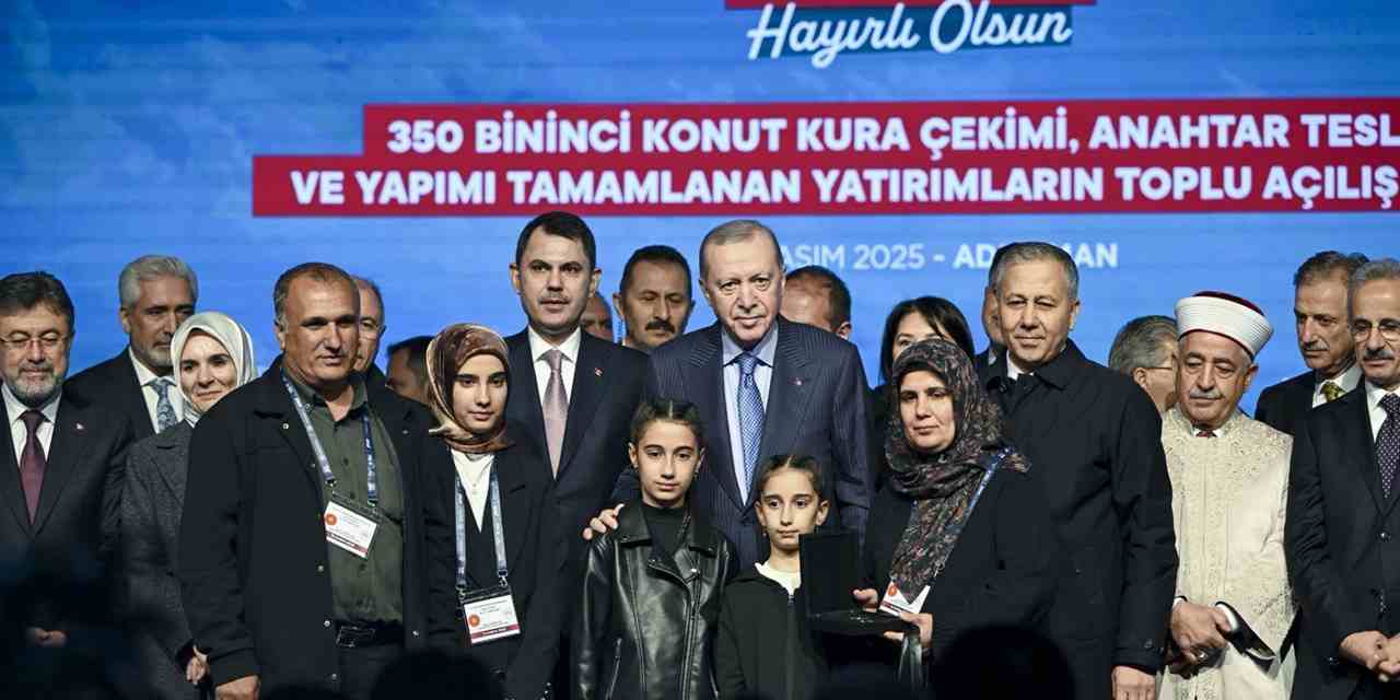 '350 bininci yuvamızın anahtarlarını teslim etmenin gururunu yaşıyoruz'