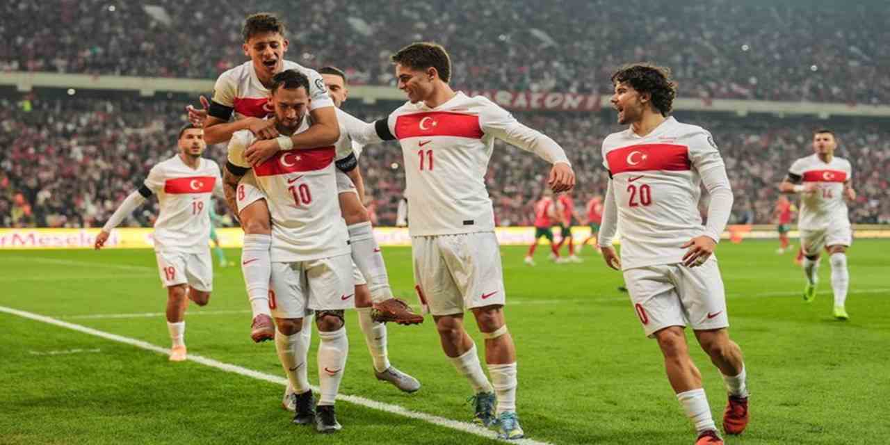 Türkiye 2-0 Bulgaristan (Maç Sonucu) 'Bizim Çocuklar' play-off'u garantiledi!