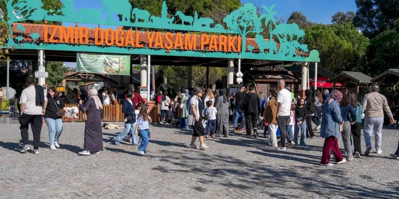 İzmir Doğal Yaşam Parkı’na ziyaretçi akını