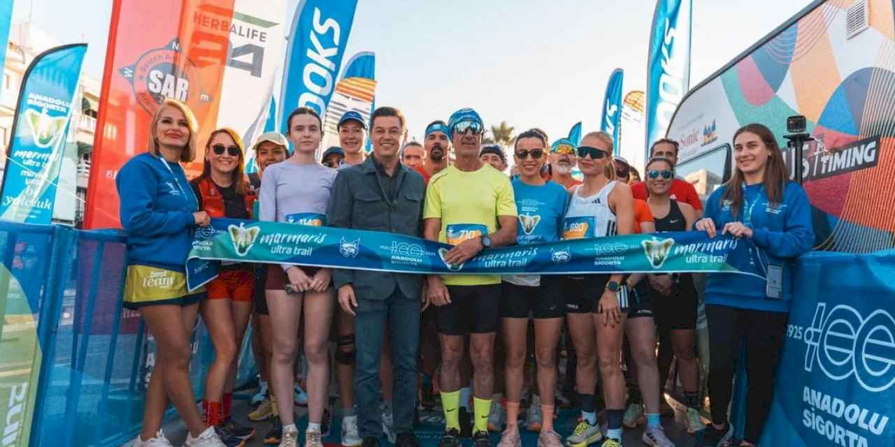 Marmaris Ultra Trail'de 15 ülkeden bin 226 sporcu 'mavi ile yeşilin' peşinde