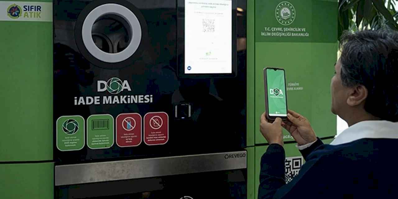 TBMM’ye otomatik depozito iade makineleri yerleştirildi