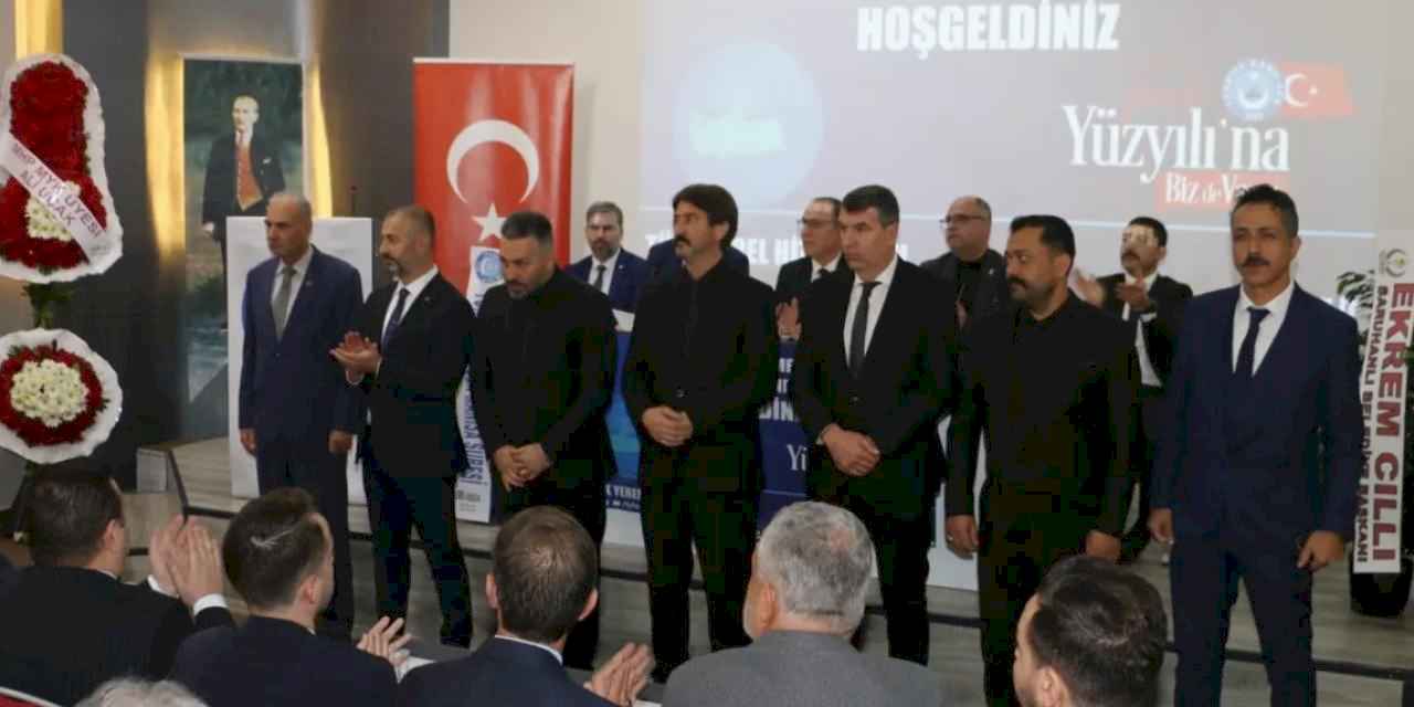 Manisa’da Hakan Göktaş yeniden başkan seçildi