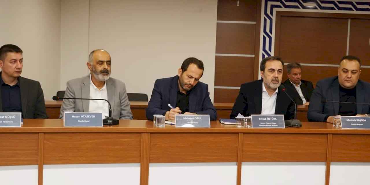 Konya Ticaret Odası’nda sektör sorunları masaya yatırıldı