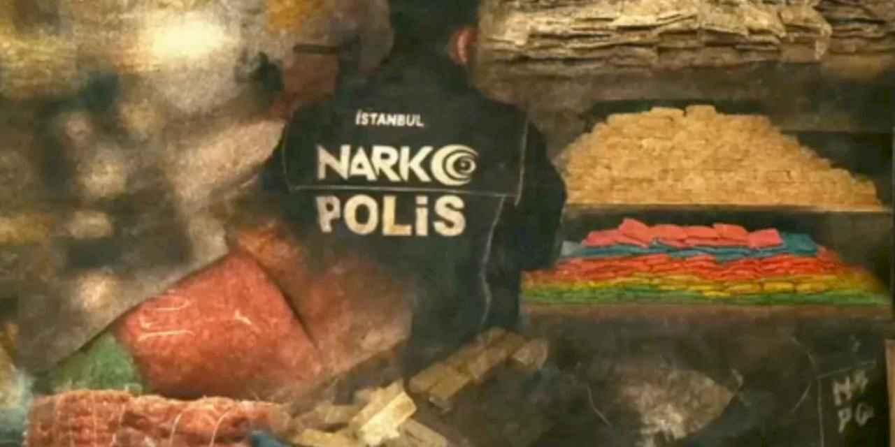 İstanbul'da dev operasyon! 560 kilogramdan fazla uyuşturucu madde ele geçirildi
