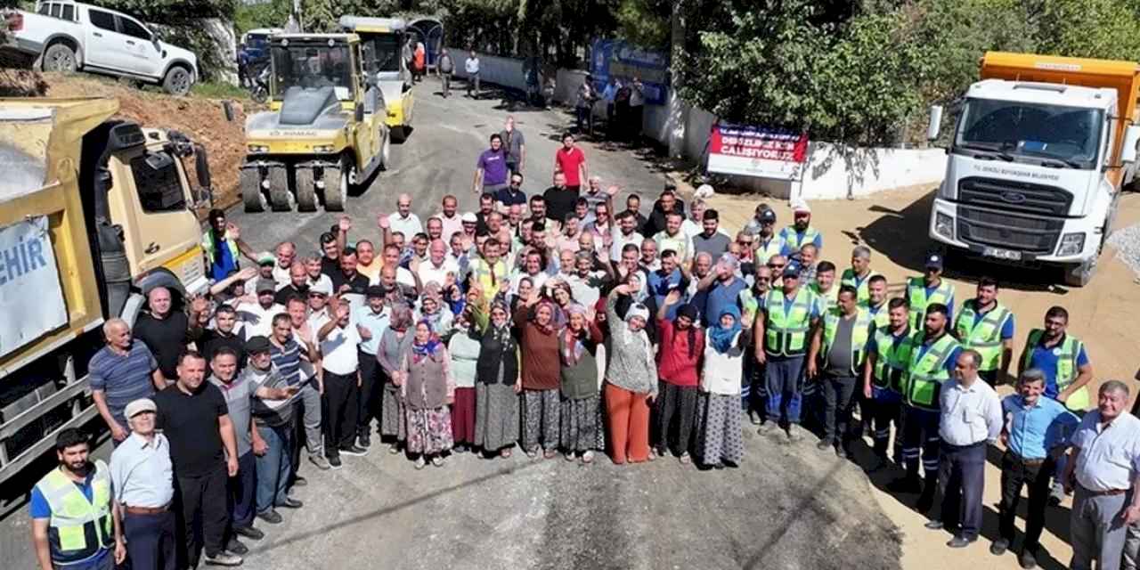 Denizli'de 228 kilometrelik yol atağı