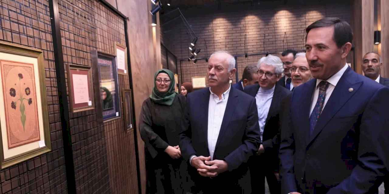 Konya'da Karatay Sanat Merkezi'nden geleneksel sanatlar sergisi