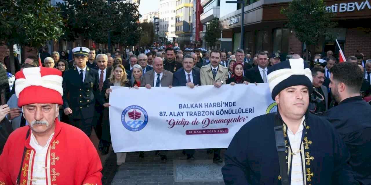 Trabzon’da ‘Gidip de Dönmeyenler’ etkinliği! 511 şehit anıldı