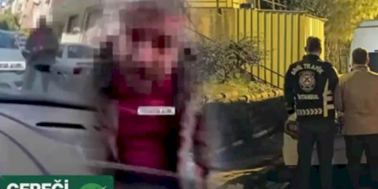 Ters yönde dehşet saçan sürücü yakalandı! Gereği yapıldı!