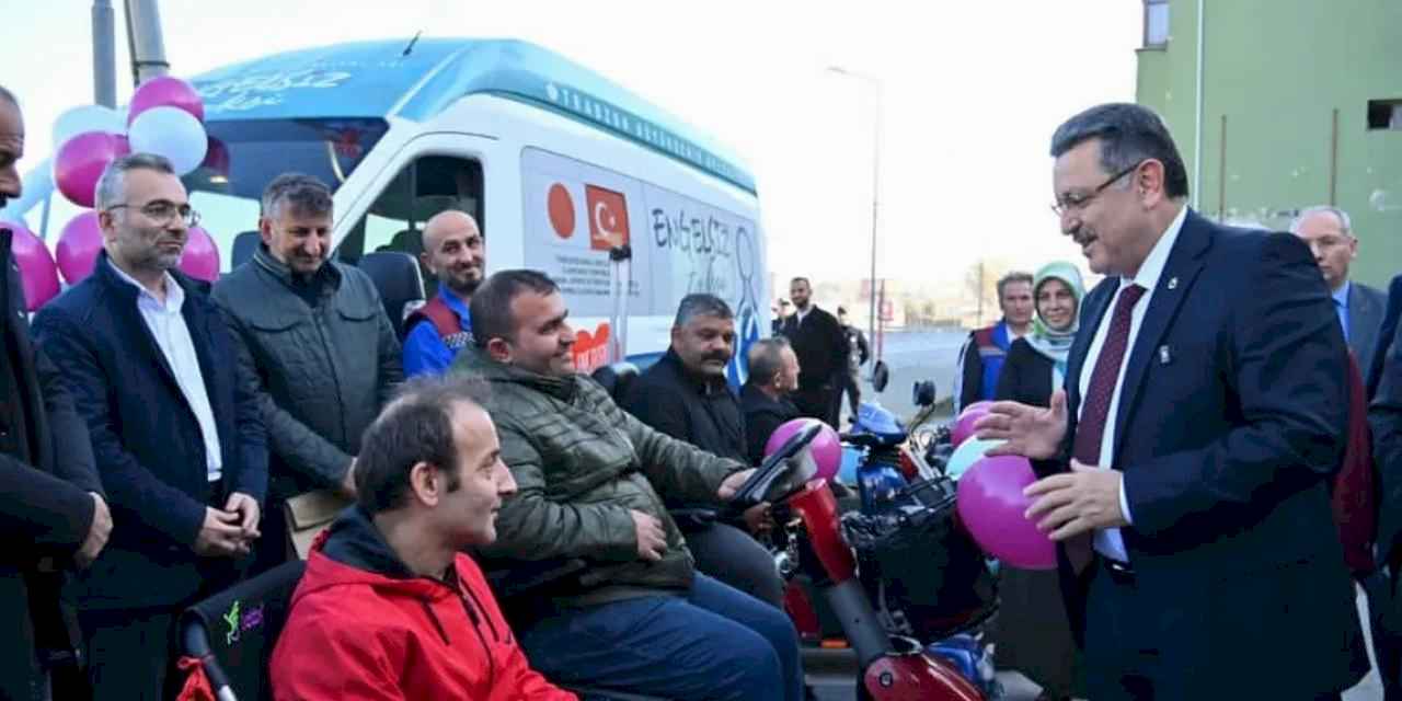 Trabzon’da ikinci engelsiz taksi hizmete girdi