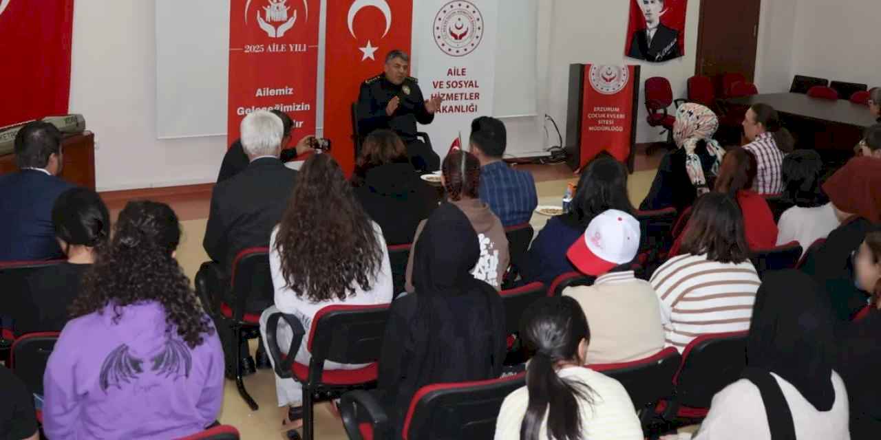 Erzurum Çocuk Evleri’nde ilham veren rol model çalışması