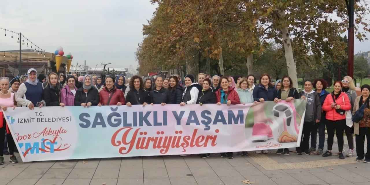 İzmit’te adımlar sağlıklı yaşama atıldı