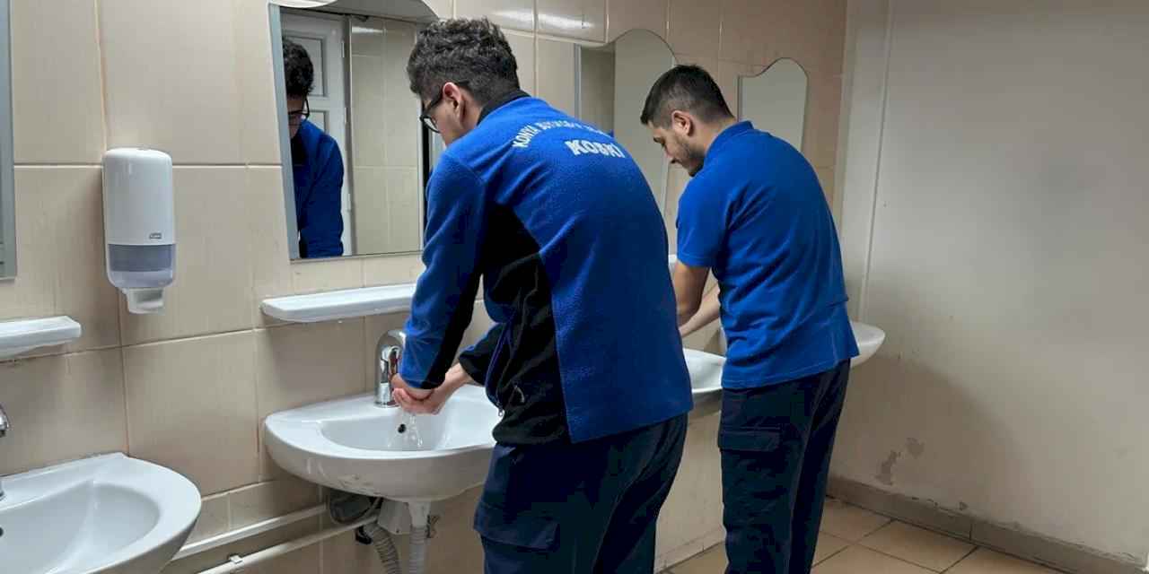 Konya Büyükşehir’den tasarruflu musluk uygulaması