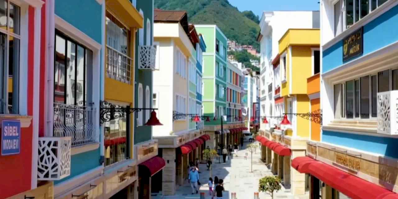 Ordu’da ilçe merkezleri yenileniyor