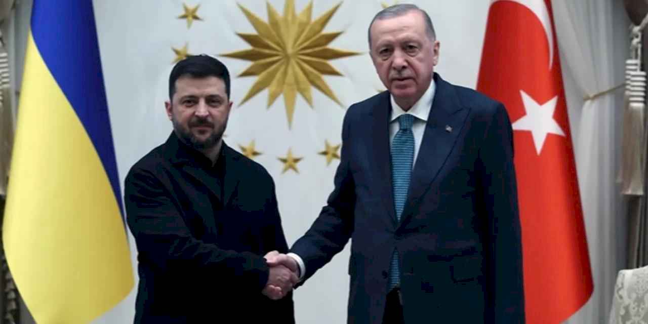 Ukrayna Devlet Başkanı Zelenskiy Beştepe'de