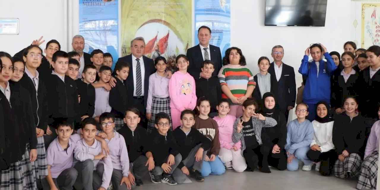 Bilecik Bozüyük’te okullara moral desteği