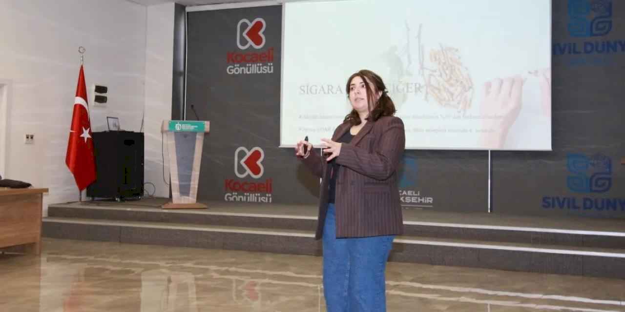 Kocaeli'de sigara bırakma eğitimi