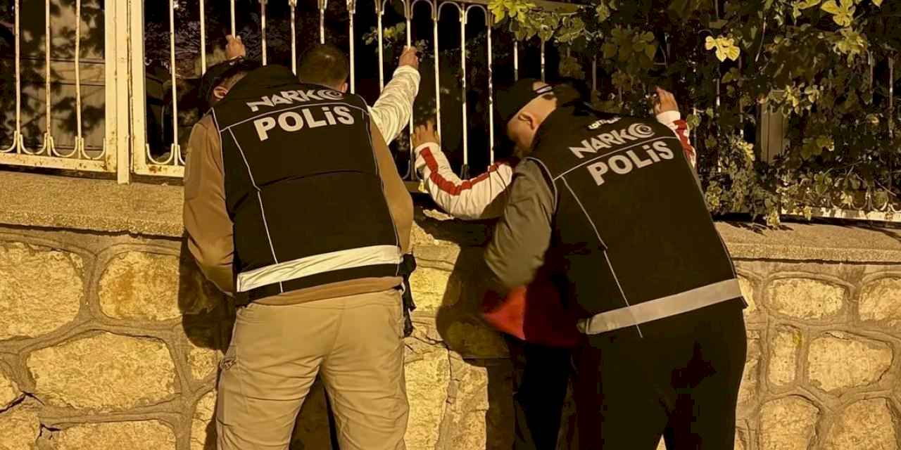 Adıyaman’da narkotikten şok uygulama