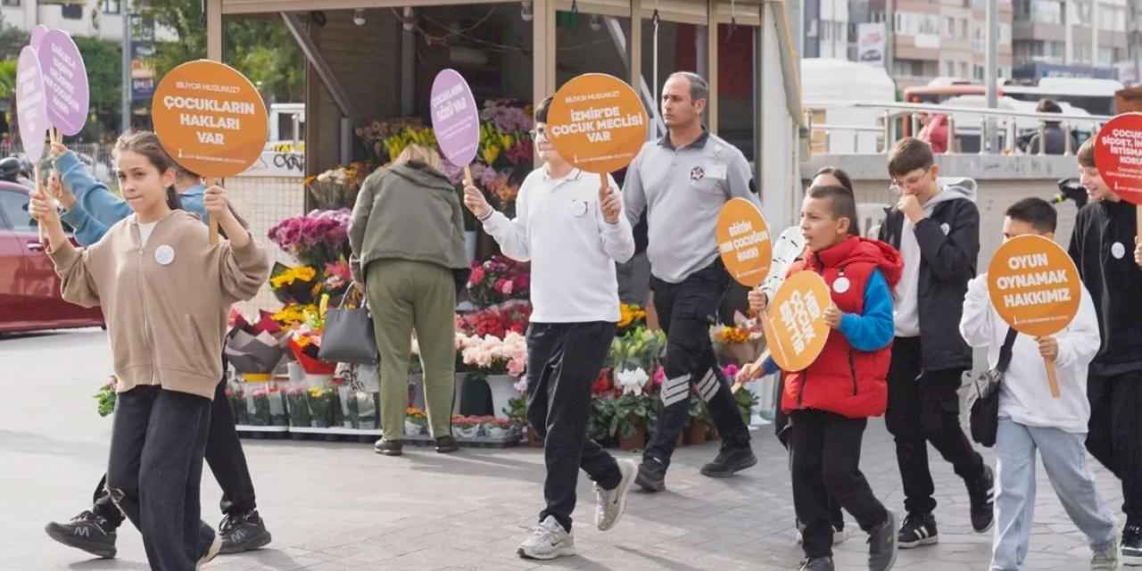 İzmir’de çocukların sesi var